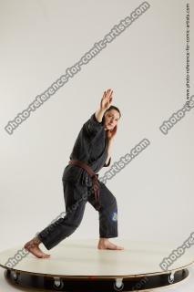 Ronda Kimono Fighting Pose